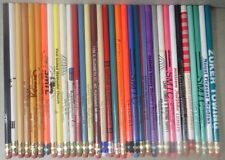 (34) Lot of Vintage Collectable Mid-Michigan Advertising Pencils unsharpened picture