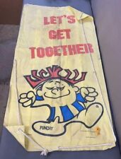 Vintage 1970's HAWAIIAN PUNCH Inflatable Advertising Canvas Banner 58