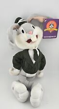 Vintage 2003 NANCO Army Looney Tunes Bugs Bunny Military Suit Plush 13