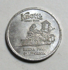 Vintage Knott's Berry Farm Buena Park California Coin Souvenir Good Luck Token picture