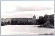 Vintage Postcard MI Ishpeming Lake Bancroft Cliff Mine RPPC ~13463 picture