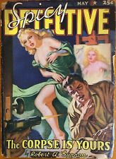 SPICY DETECTIVE May 1941  G/VG  pulp. picture