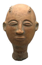 ELEGANT OLD AKAN MEMORIAL HEAD AFRICAN SHRINE OBJECT picture