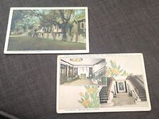 Vintage Postcard Guenther's Murrieta Health Resort Exterior & Entrance Lot Of 2 picture