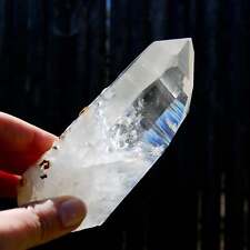 5.5in 338g Isis Face Devic Temple Lemurian Seed Quartz Crystal Tabby Laser Starb picture