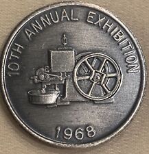 1968-10th Williams Grove Steam Engine Exhibition Coin Mechanicsburg Pennsylvania picture