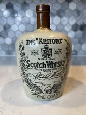 Antique “The Kintore” Scotch Whisky Stoneware Jug One Quart New York USA picture
