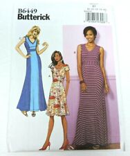 Butterick B6449 Sewing Pattern Womens Size 16-24 Dress Maxi Pullover New Uncut picture