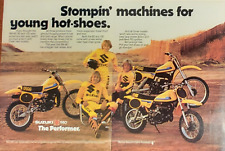 1980 Suzuki RM80 RM60 RM100 2pg Motorcycle Print ad picture