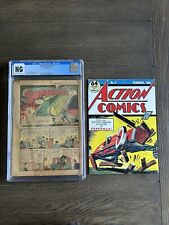 ACTION COMICS #9 CGC NG, COVERLESS/COMPLETE-SOLID, DC COMICS 1939 GOLDEN AGE ✨ picture