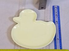 Tiffany Tots Children's Duck Plate 2005 Japan Yellow picture