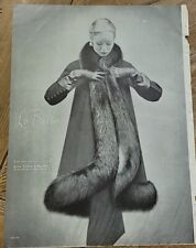 1951 Women's Leto Cohn LoBalbo Fur Trim Coat Vintage Fashion  ad picture