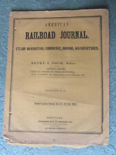 American Railroad Journal, Henry V. Pool, Editor June 2, 1849, Vol V, No. 22 picture