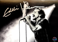 Eddie Vedder [Pearl Jam] Signed 7x5 in. Autograph Original w/COA Certificate picture