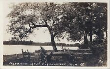 BEEBE SW Clarkesville Ghost Town of Campbell MI RPPC UNUSUAL LOCATION FOR HIM picture