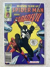 Marvel Team-Up #141 Newsstand - Spider-Man Daredevil Black Suit - Mid Grade picture