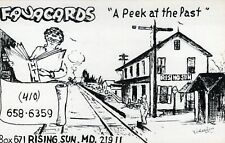 Favacards “Peek at the Past” Rising Sun MARYLAND Postcard picture