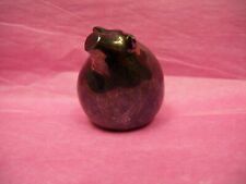 Dansk International Designs LTD Silver Plated Pig Paperweight Great Patina 70's picture