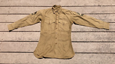 WW2 USMC US Marine Corps Gunnery Sergeant Dress Uniform Shirt Size 38 picture