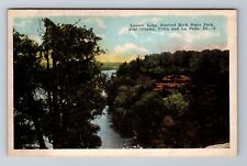 La Salle IL- Illinois, Lovers Leap, Starved Rock, Antique, Vintage Postcard picture