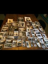 1930-50’ Lot of 60 Original Black & White Photographs. Assorted Sizes & Settings picture