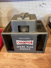 Vintage Dependable Champion Spark Plug Service Cleaner Tester Machine picture