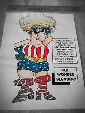 Duck Edwing Poster Mrs Wonder Blunder Almost Superheros Mixed Media  picture