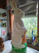  Vintage  1993 JUMBO DON FEATHERSTONE BLOW MOLD EASTER BUNNY 31