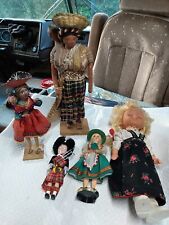 Lot Of Vintage Old Dolls & Doll Figurines picture