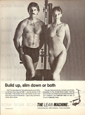 1983 The Lean Machine Vintage Magazine Ad  Exercise  Sexy Athletic Couple picture