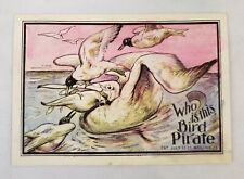 RARE Antique Advertising Trade  Wind's Bakery Whitesboro NY Bird Pirate Ephemera picture