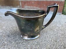 Antique Silver Plate Railway Creamer Dining Car Vintage Canadian Early  picture