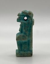 Ancient Egyptian Faience Amulet of Thoth 26th Dynasty 664 - 525 BC COA picture