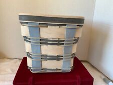 VERY RARE LONGABERGER 2018 WINTER WEAVE FLARE BASKET NEW  picture