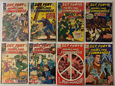 Sgt. Fury Howling Commandos lot #36-118 Marvel (avg 4.0 VG) 22 diff (1966-'74) picture