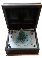 Mr Christmas Winter Wonderland Animated Carousel Music Box Good Condition picture