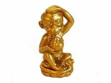 Sitting Golden Monkey with Peach picture