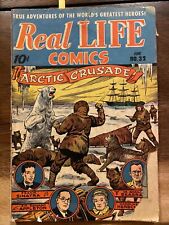 Real Life Comics #32 Arctic Crusade Rough Shape picture