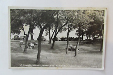 Campbell Sport Long Lake Wisconsin Real Photo Postcard Schuhs Resort picture