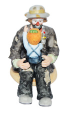 Emmitt Kelly Jr Clown Figurine w/ Little Girl Flambro Miniature Collection picture