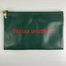 Vintage Zipper Cash Deposit Bag Indiana University picture