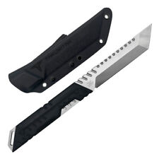 TAKUMITAK Solution Silver D2 Tanto Blade G10 Handle Fixed Knife w/ Kydex Sheath picture
