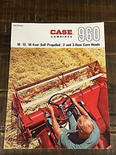 Case 960 Combines 10/13/14-Foot Self-Propelled Tractor Sales Brochure From 1966 picture