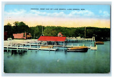 1946 Fontana West End of Lake Geneva Lake Geneva Wisconsin WI Postcard picture