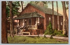 Dart's Camp. Guthrie Cottage Adirondack Mountains, Eagle Bay NY Vintage Postcard picture