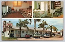 Postcard Lemon Bay Court Motel Englewood Florida picture