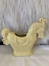 Vintage Hedi Schoop ? Ceramic Yellow Horse Planter picture