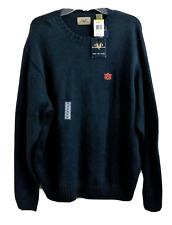 Auburn University Navy Sweater Adult M Medium VESI Sportswear Tigers Brand New picture