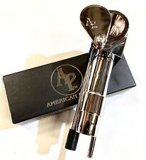 ORIGINAL AMERICAN PIPES™ TRAVELLER™ PIPE DELUXE CHROME PLATED  SOLID  BRASS picture