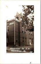 Real Photo Postcard Accomac County Court House in Accomac, Virginia picture